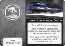 Lando's Millennium Falcon